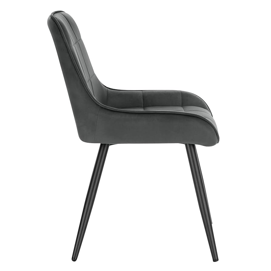 WOLTU ダイニングチェア 2脚セット デザイナーズチェア グレー Amazon.co.jp: WOLTU ダイニングチェア 2脚セット デザイナーズ